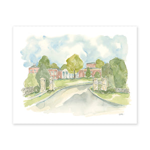 E Wade— Limited Edition Vol. 3 Print- UNMATTED "Montgomery Bell  Academy—Entrance"